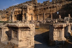 Santuario de Júpiter Heliopolitano, La Gran Corte, Alto Período Imperial (27 a.C.-395 d.C.)