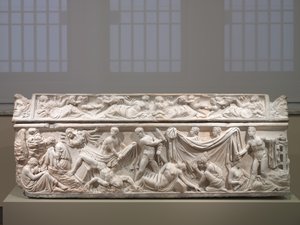 Sarcófago, c.100-125 (mármol griego) de Roman Imperial Period