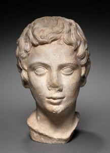 Cabeza de un Joven de Roman Period Egyptian