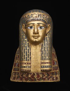Cubierta de Cabeza de Momia, siglo I a.C. de Roman Period Egyptian