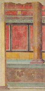 Pintura mural de una villa en Boscoreale