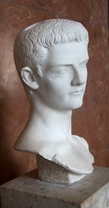 Busto del emperador Calígula (12 - 41 d.C.)