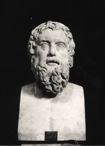 Busto de Aristófanes de Roman Roman