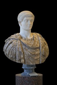 Constante I (337 - 350 d.C.) escultura, arte romano de Roman Roman