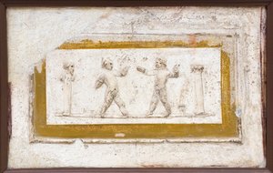 Escena de lucha de Erotes