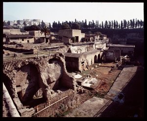 Vista de la zona sur, siglo V a.C.-siglo I d.C. de Roman Roman