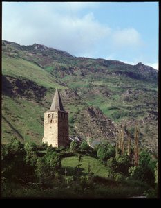 Campanario de la iglesia de Romanesque