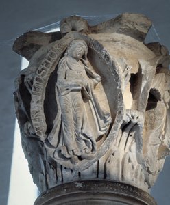 Capitel del coro de Romanesque