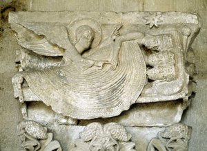 Capilla de la Catedral de San Lázaro de Autun. Arte románico del siglo XIII. Autun, Saona y Loira, Borgoña, Francia de Romanesque