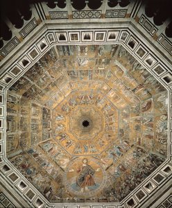 El Cristo Juez - Mosaico de Romanesque