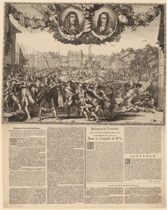 Afbeelding en waarachtigh Verhaal... (Representación de la verdadera historia de Johan de Witt...) de Romeyn de Hooghe