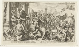 Alegoría de las adquisiciones en Brabante de Romeyn de Hooghe