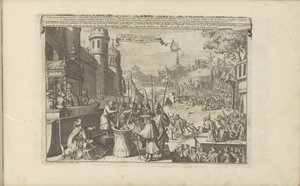 Aziatische straffen Torturas de los asiáticos / Alle Aziatische straffen (título sobre objeto) Las Indias Orientales y Occidentales y otros lugares (título de la serie) de Romeyn de Hooghe