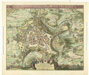Bombardeo van Luxemburg puerta de maarschalk de Créquy, 1684 Luxemburgo, plomo. apellido metrópoli un principe chimaceno esfuerzo definitivamente registro Pero las armas de la Galia lo ocuparon. 4 de junio Año. 8834 (título sobre objeto) de Romeyn de Hooghe