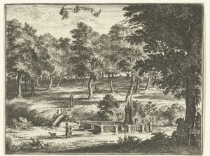 Paisaje con la fuente 