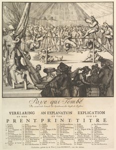 Paye qui Tombe: Die eerst valt betaelt de Speelman, die laest, de Kosten La caída de