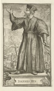 Retrato de John Hus, 1701 de Romeyn de Hooghe