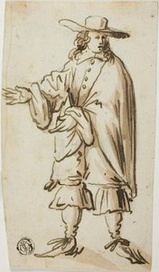 Hombre de pie de Romeyn de Hooghe