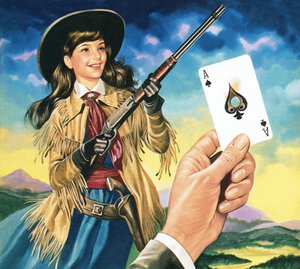 Srta. Annie Oakley de Ron Embleton