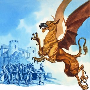 La leyenda de Gudrun: Hagen y los Grifos de Ron Embleton