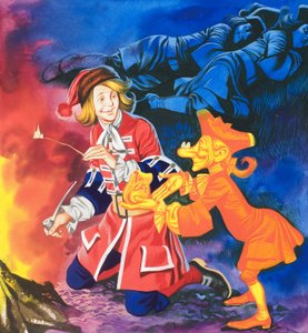 Los tres soldados de Ron Embleton