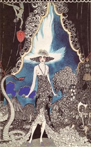 Ilustración para El Rubaiyat de Omar Khayyam de Ronald Balfour