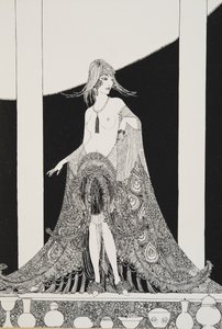 Ilustración del Rubáiyát de Omar Khayyam, 1920 de Ronald Balfour