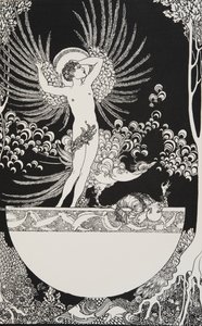 Ilustración del Rubáiyát de Omar Khayyam, 1920 de Ronald Balfour