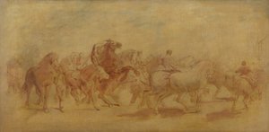 Estudio para la Feria del Caballo de Rosa Bonheur