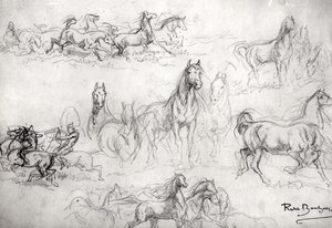 Estudio de Caballos de Rosa Bonheur