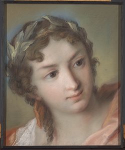 Una musa de Rosalba Carriera (attributed to)
