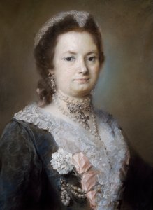 Retrato de una dama de Rosalba Giovanna Carriera