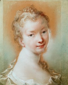 Retrato de una niña de Rosalba Giovanna Carriera