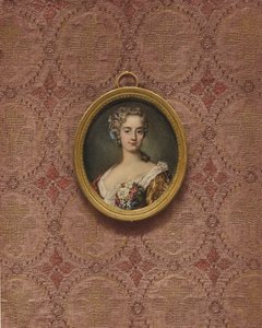 Retrato de una dama desconocida de Rosalba Giovanna Carriera