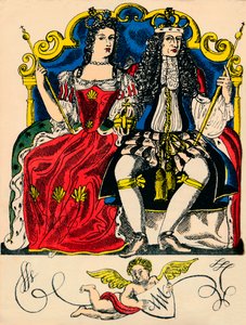 Guillermo III y María II, Rey y Reina de Gran Bretaña e Irlanda desde 1688, 1932