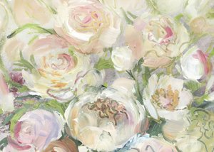 Flores en tonos pastel suaves