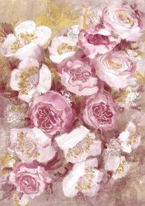 Rosas de color rosa pálido de Rosana Laiz Blursbyai