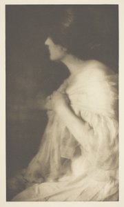 Miss M. de Washington, nº 17 de la carpeta "American Pictorial Photography, Series II" (1901); edición 34/150 de Rose Clark