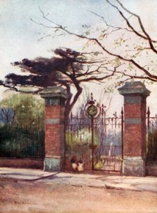 Entrada al Jardín de los Boticarios de Rose Maynard Barton