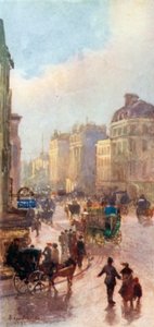 Calle Oxford desde la esquina de Bond Street de Rose Maynard Barton