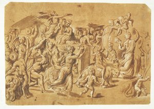 El triunfo de Baco de Rosso Fiorentino