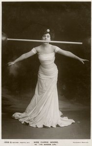 Carrie Moore, actriz australiana, c1900s