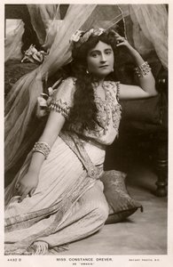 Constance Drever, actriz británica, c. 1907