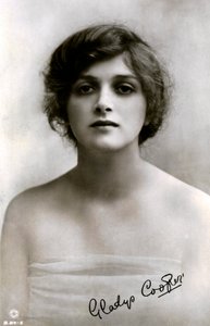 Gladys Cooper 1888-1971, actriz inglesa, principios del siglo XX de Rotary Photo