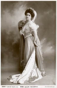 Lillah McCarthy, actriz y directora teatral británica, c1900s de Rotary Photo