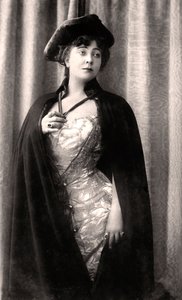 Olga Nethersole c. 1863-1951, actriz y productora teatral inglesa, principios del siglo XX de Rotary Photo