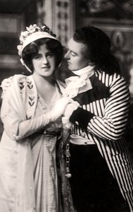 Robert Evett 1874-1949 y Denise Orme 1885-1960 en The Merveilleuses, principios del siglo XX
