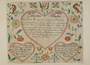 Fraktur de Roy S. Brown