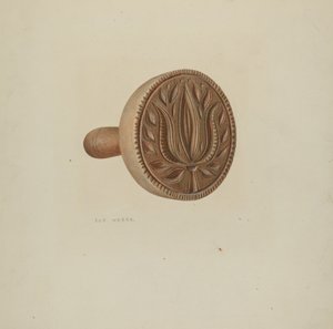 Molde de mantequilla de Roy Weber