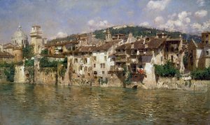 Adige en Verona de Rubens Santoro